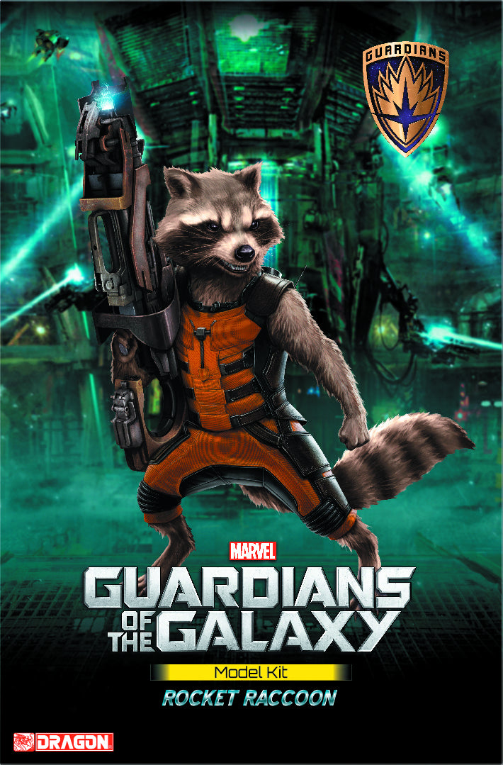 Guardians of the Galaxy Rocket Raccoon 7in Model Marvel Dragon Models --1