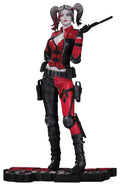 Harley Quinn Red White & Black Statue Injustice 2 -- Batman DC Comics --0