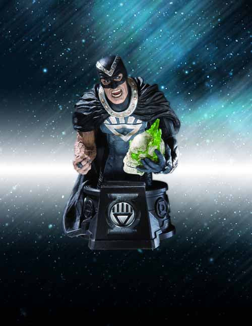 Heroes Of The DCU Black Hand Bust Blackest Night --0