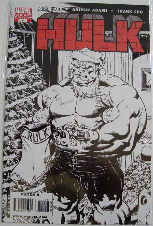 Hulk 9 McGuinness Variant Avengers Red Rulk Jeph Loeb Arthur Adams --0