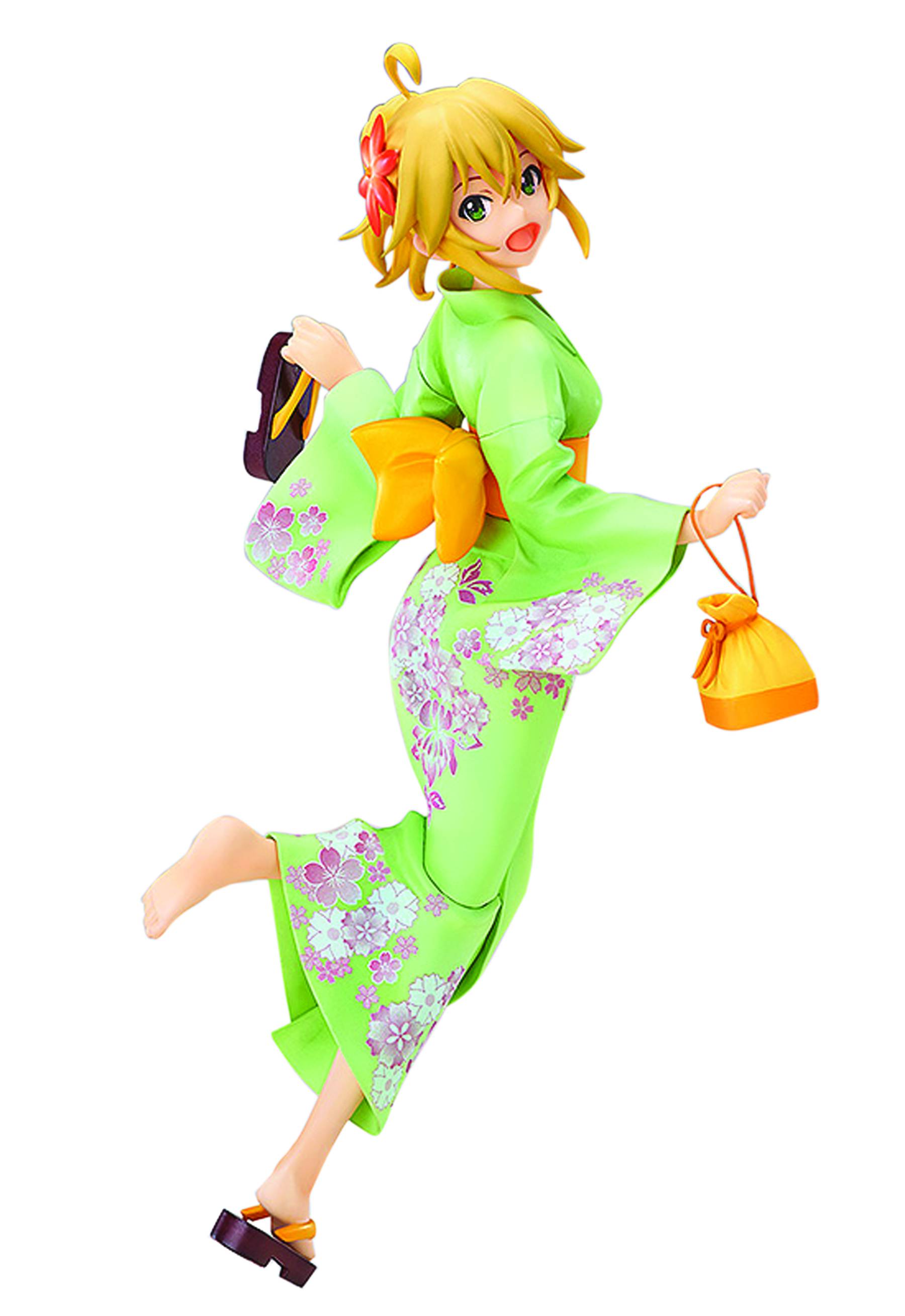Idolmaster Miki Hoshii Yukata PVC Figure --0