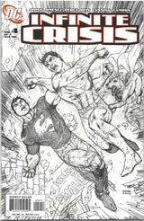 Infinite Crisis 3 4 5 6 Jim Lee George Perez Sketch var |Johns Jimenez --1