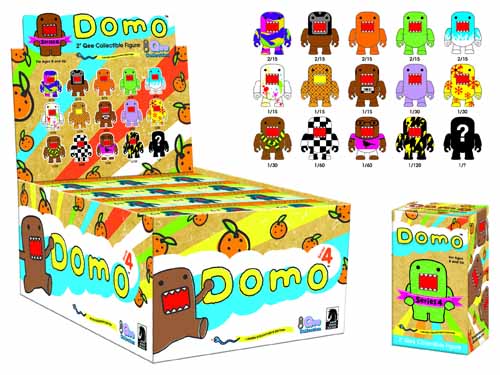 Domo Quee Series 4 Mystery Display Case --0