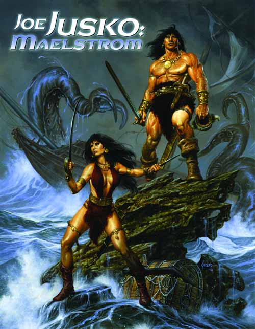 Joe Jusko Maelstrom Sketchbook HC Signed Edition --0