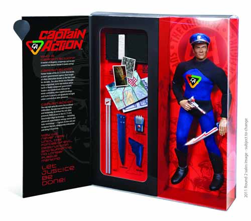 Captain Action Deluxe Action Figure --0