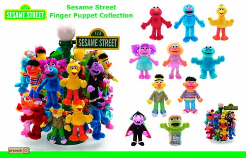 Gund Sesame Street Finger Puppet 72-Piece Assortment --0