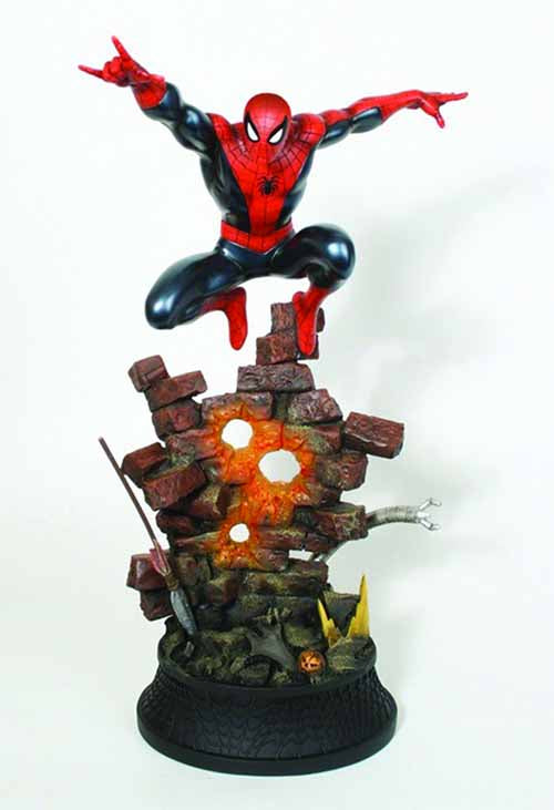 Spider-Man Action Statue Bowen Designs --0