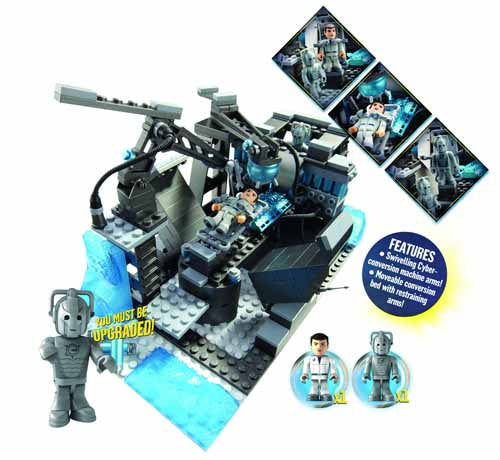 Doctor Who Char Building Cyberman Conv Chamber Set --0