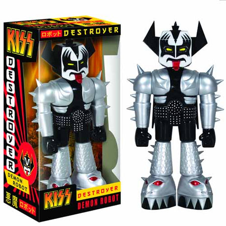 Kiss Destroyer Demon Robot Vinyl Invader Action Figure --0