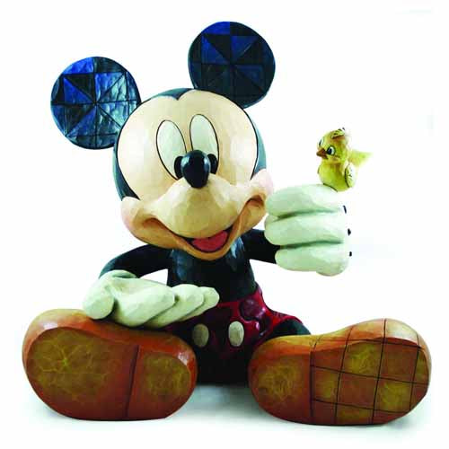 Disney Traditions Mickey Mouse Bird Feeder Statue --0