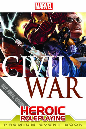 Marvel Heroes RPG Civil War Event Book Premium --0