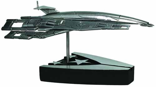 Mass Effect Alliance Normandy SR-1 Ship Replica Silver Var --0