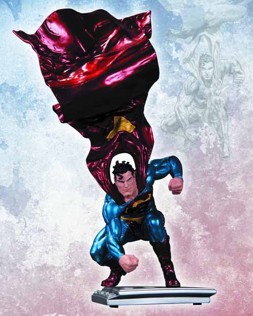 Superman The Man Of Steel Statue By Lee Bermejo --0