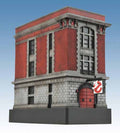 Ghostbusters Light-Up Firehouse Statue -- Diamond Select --0