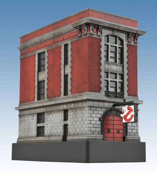 Ghostbusters Light-Up Firehouse Statue -- Diamond Select --0
