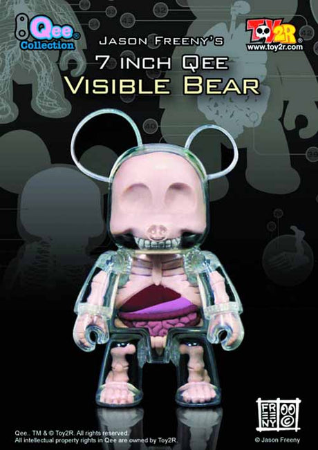 Visible Bear 7-In Qee 6-Piece Assortment --0