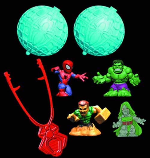 Spider-Man Spider Pods Starter Pack Case --0