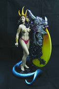 Fantasy Figure Gallery FFG Dragon Maiden Statue --0