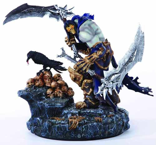Darksiders II Death & Dust Premier Scale Statue -- TriForce --0
