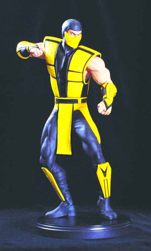 Mortal Kombat Klassics 1/4 Scale Scorpion Statue --0