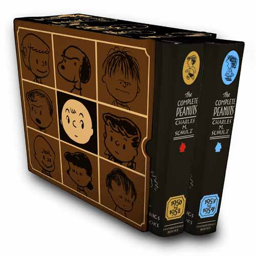 Complete Peanuts 1950-1954 Boxed Set New Printing --0