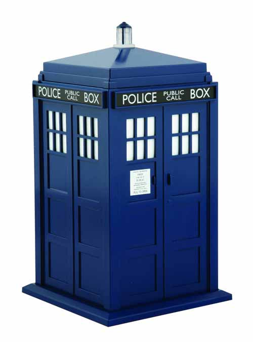 Doctor Who Tardis Talking Cookie Jar --0