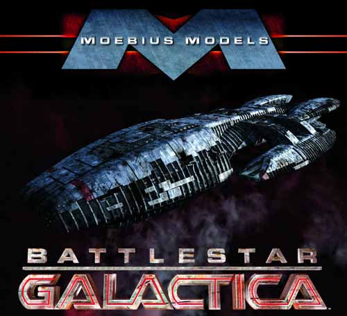Battlestar Galactica BSG Model Kit Moebius --0