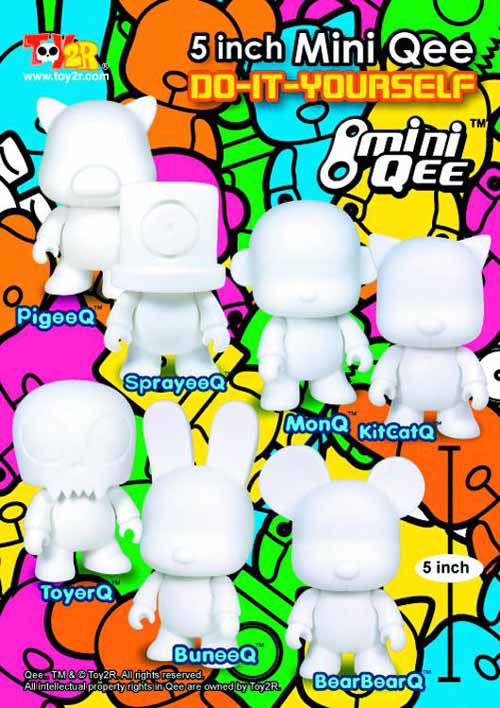 Diy Miniqee White 12-Piece Assorted Series 01 --0