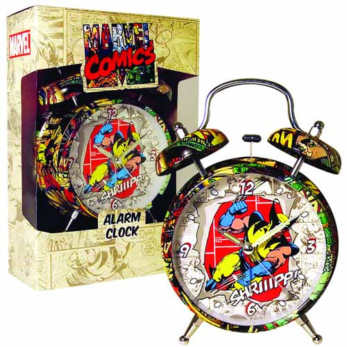 Marvel Wolverine 4In Alarm Clock --0