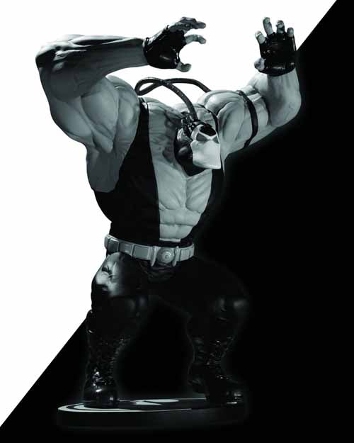 Batman Black & White Statue Bane Kelley Jones--Dark Knight --0