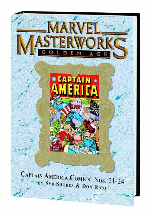 MMW Golden Age Captain America HC Vol 06 Dm Var Edition 189 --0