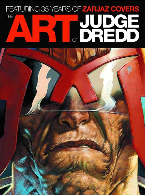 Art Of Judge Dredd 35 Years Zarjaz Covers HC --0
