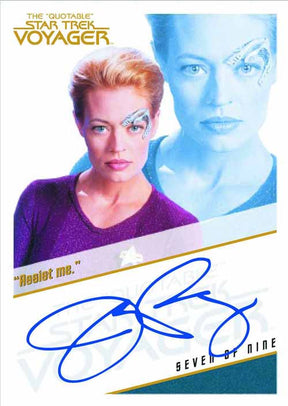 Quotable Star Trek Voyager Trading Cards T/C Box --0