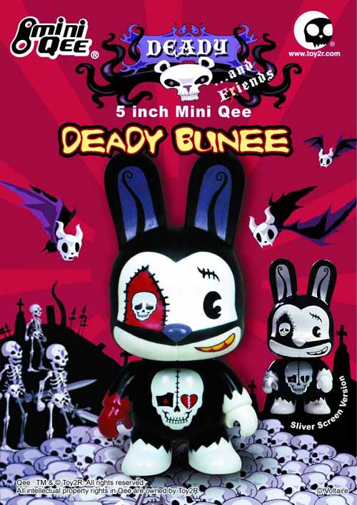 Deady Bunee Mini Qee 5in Vinyl Figure 12 Piece Assortment --0