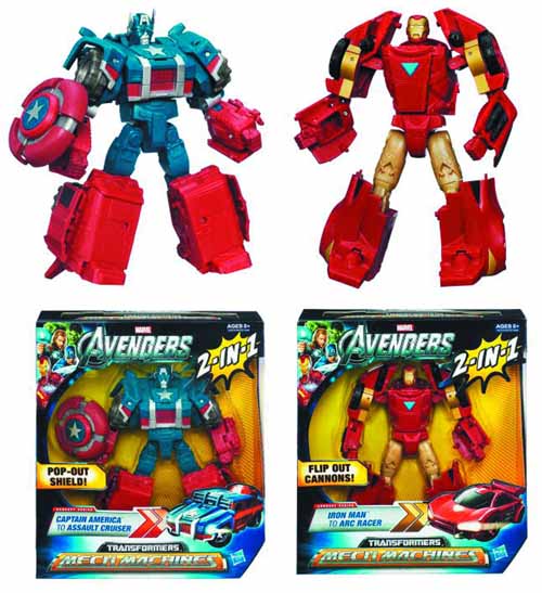 Avengers Transformers Crossovers Action Figure Assortment --0
