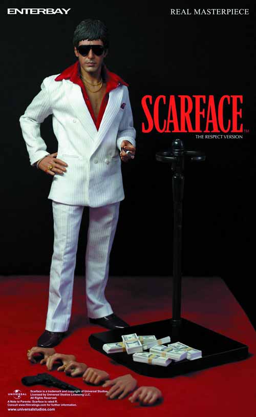 Scarface The Respect Edition Real Masterpiece Action Figure --0