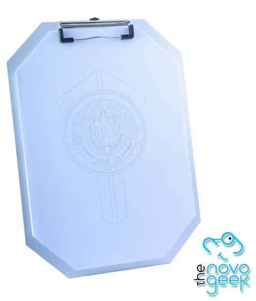 Battlestar Galactica Metal Replica Clipboard w/ Paper Set --0