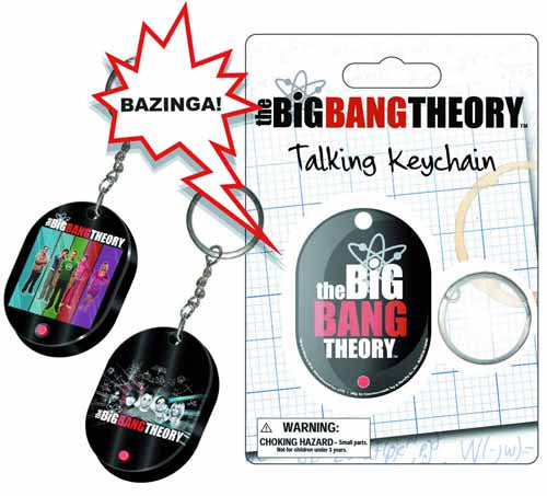 Big Bang Theory Talking Keychain 12-Piece Assortment --0