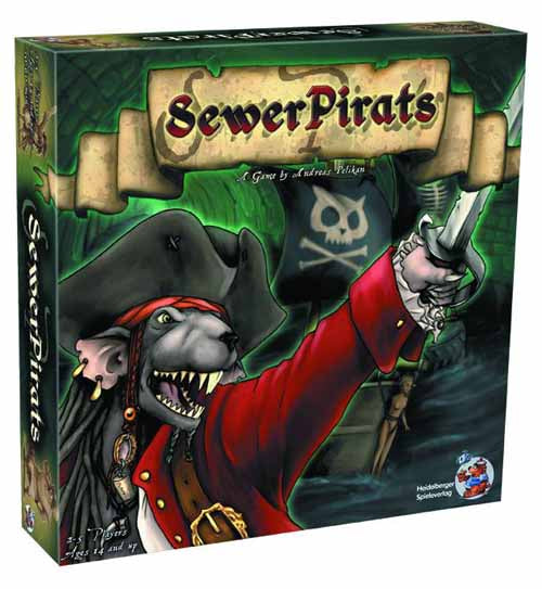 Sewer Pirats Board Game --0