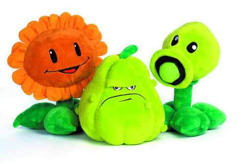 Plants Vs Zombies 7-In Plush Assortment --0