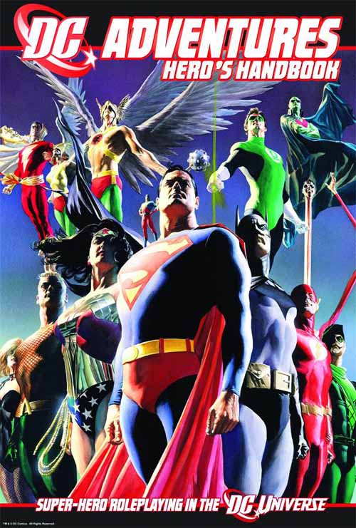 DC Adventures RPG Heroes Handbook Core Rulebook --0