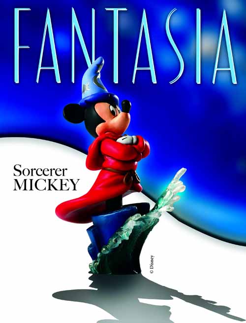 Grand Jester Disney Sorcerer Mickey Mini-Bust Fantasia --0
