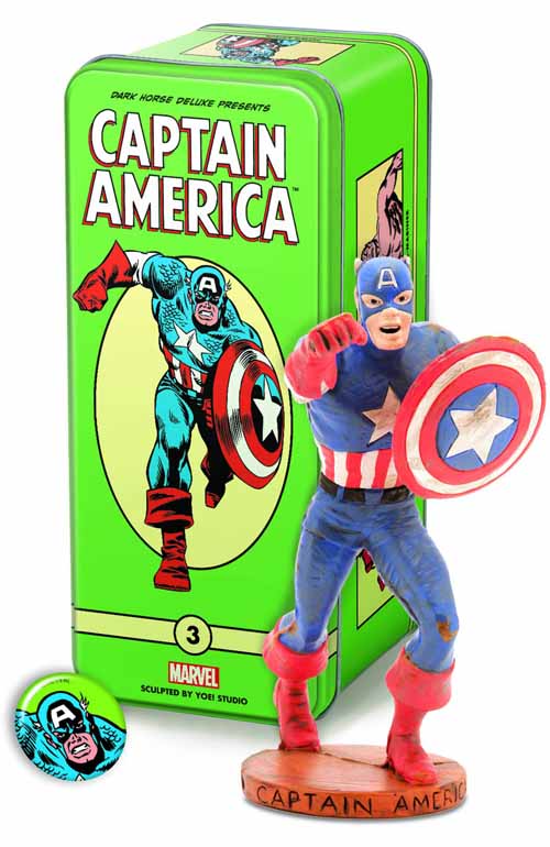 Classic Marvel Characters Series 2 #3 Captain America --0