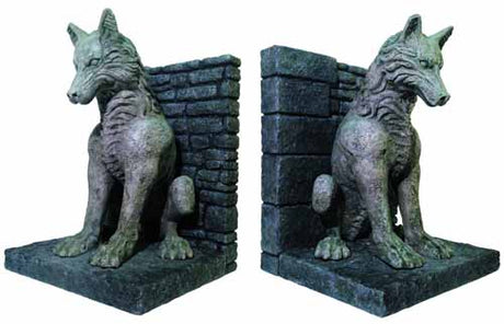 Game Of Thrones Dire Wolf Bookends --0