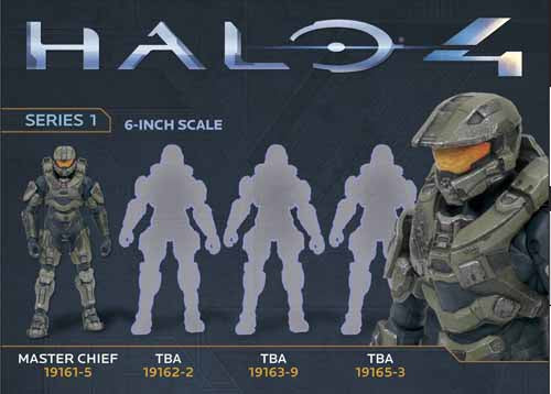 Halo 4 Series 1 Action Figure Assortment --0