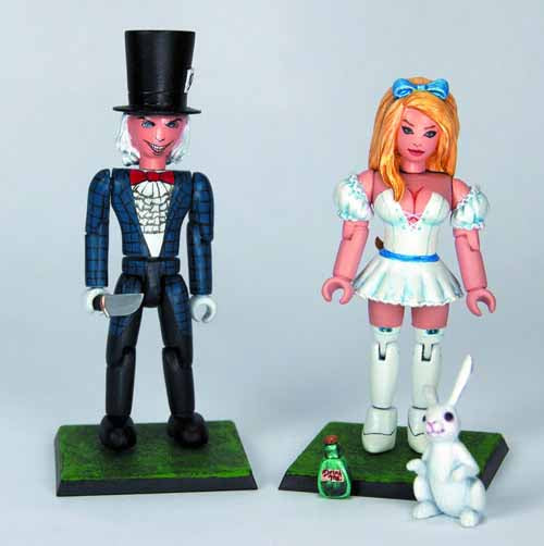 Grimmies Grimm Fairy Tales Alice/Mad Hatter 2-Pack Case --0