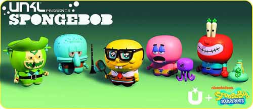 UNKL Presents Spongebob & Friends Figure Assortment --0