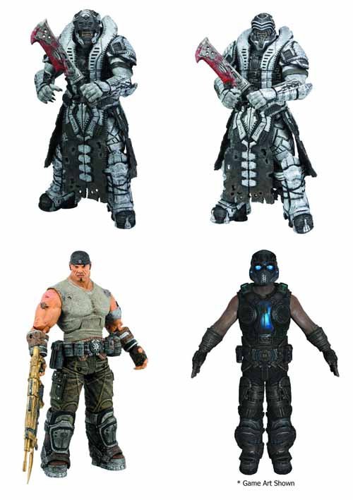 Gears Of War 3 Series 3 Action Figure Assortment --0