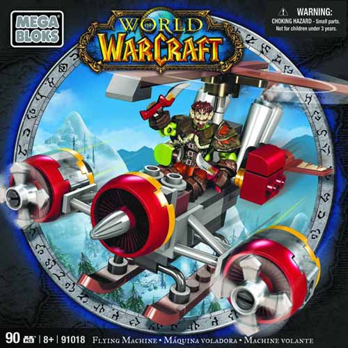 Mega Bloks World of WarCraft WOW Mount 5-Piece Assortment --0
