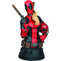 Marvel Lady Deadpool w/ Headpool Mini-Bust -- Gentle Giant --0